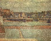 Georges Seurat, The Reflux of Port en bessin
